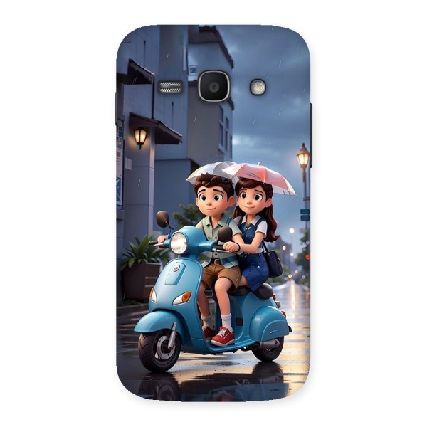 Cute Teen Scooter Back Case for Galaxy Ace3