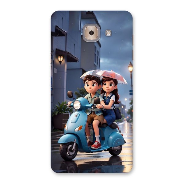 Cute Teen Scooter Back Case for Galaxy J7 Max