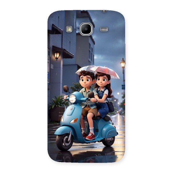 Cute Teen Scooter Back Case for Galaxy Mega 5.8