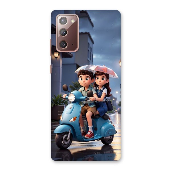 Cute Teen Scooter Back Case for Galaxy Note 20