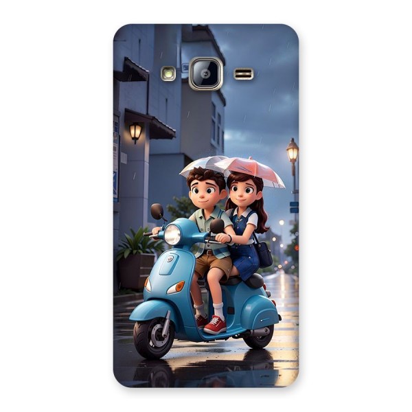 Cute Teen Scooter Back Case for Galaxy On5