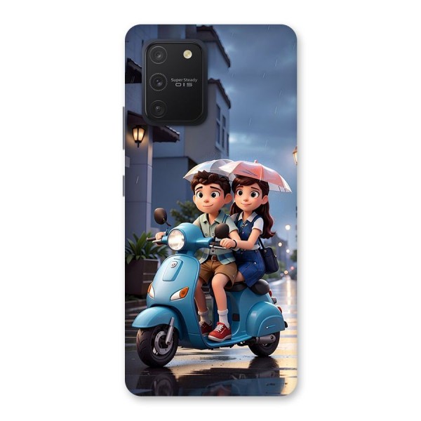 Cute Teen Scooter Back Case for Galaxy S10 Lite