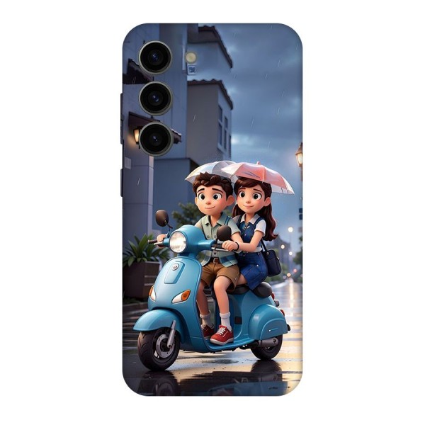 Cute Teen Scooter Back Case for Galaxy S23