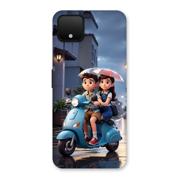 Cute Teen Scooter Back Case for Google Pixel 4 XL
