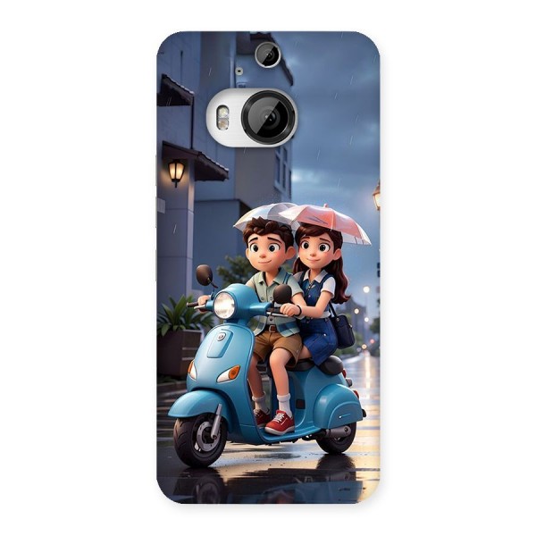 Cute Teen Scooter Back Case for HTC One M9 Plus