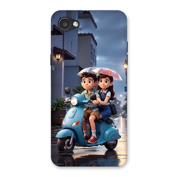 Cute Teen Scooter Back Case for LG Q6