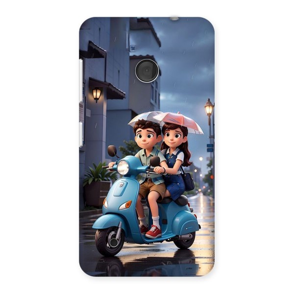 Cute Teen Scooter Back Case for Lumia 530