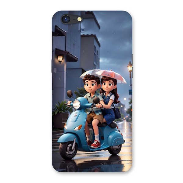 Cute Teen Scooter Back Case for Oppo A71