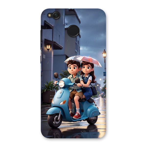 Cute Teen Scooter Back Case for Redmi 4