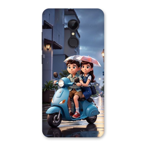 Cute Teen Scooter Back Case for Redmi 5