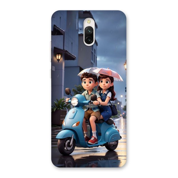 Cute Teen Scooter Back Case for Redmi 8A Dual