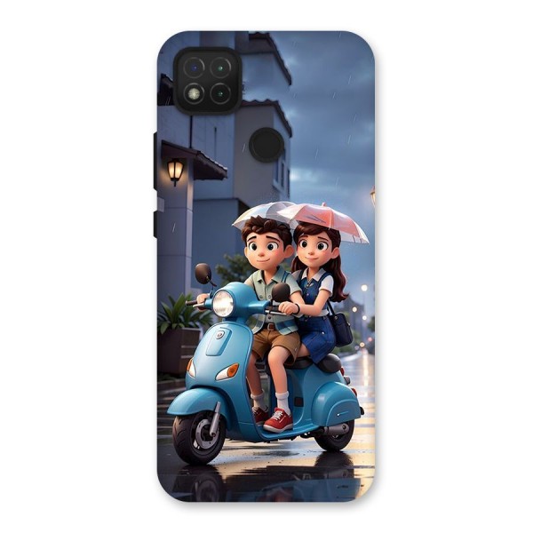Cute Teen Scooter Back Case for Redmi 9 Activ