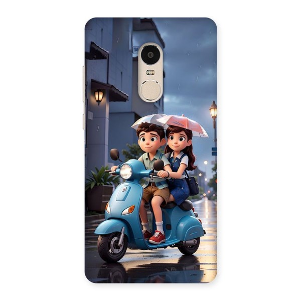 Cute Teen Scooter Back Case for Redmi Note 4