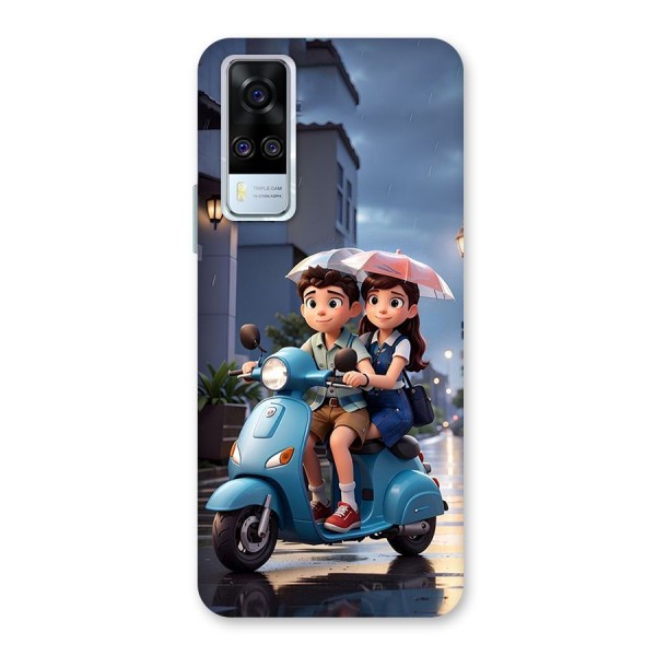 Cute Teen Scooter Back Case for Vivo Y51