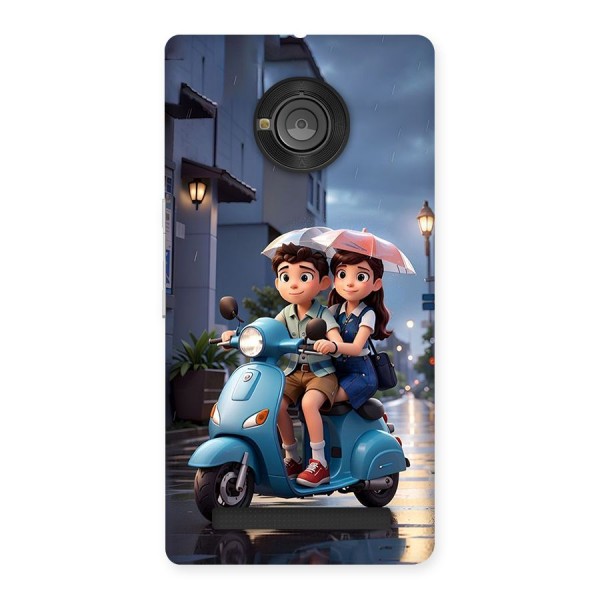 Cute Teen Scooter Back Case for Yuphoria