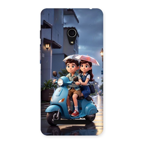 Cute Teen Scooter Back Case for Zenfone 5