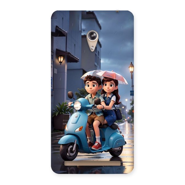 Cute Teen Scooter Back Case for Zenfone 6