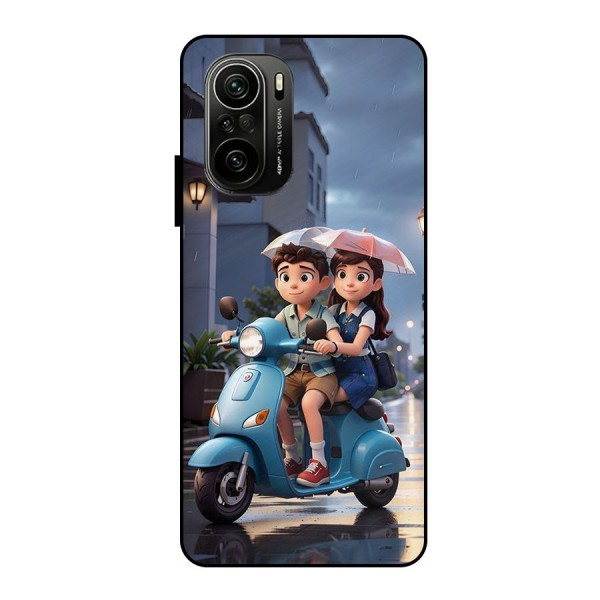 Cute Teen Scooter Metal Back Case for Mi 11X Pro