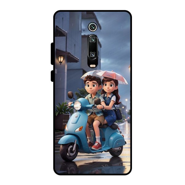 Cute Teen Scooter Metal Back Case for Redmi K20 Pro