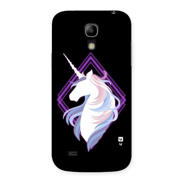 Cute Unicorn Illustration Back Case for Galaxy S4 Mini