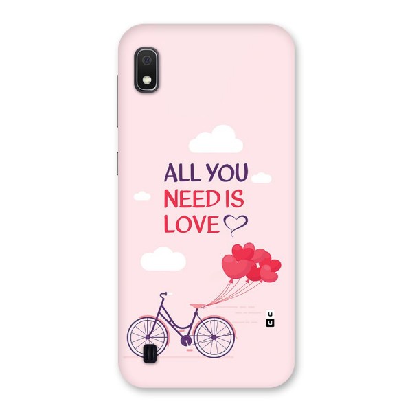 Cycle Of Love Back Case for Galaxy A10