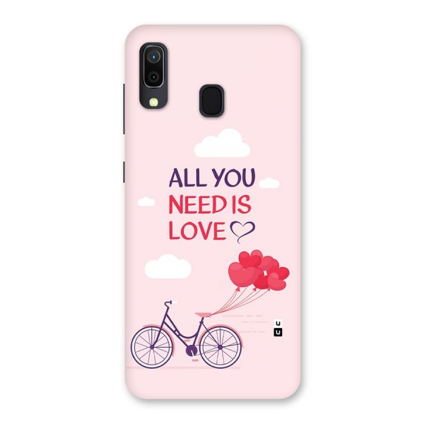 Cycle Of Love Back Case for Galaxy A20