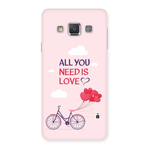 Cycle Of Love Back Case for Galaxy A3