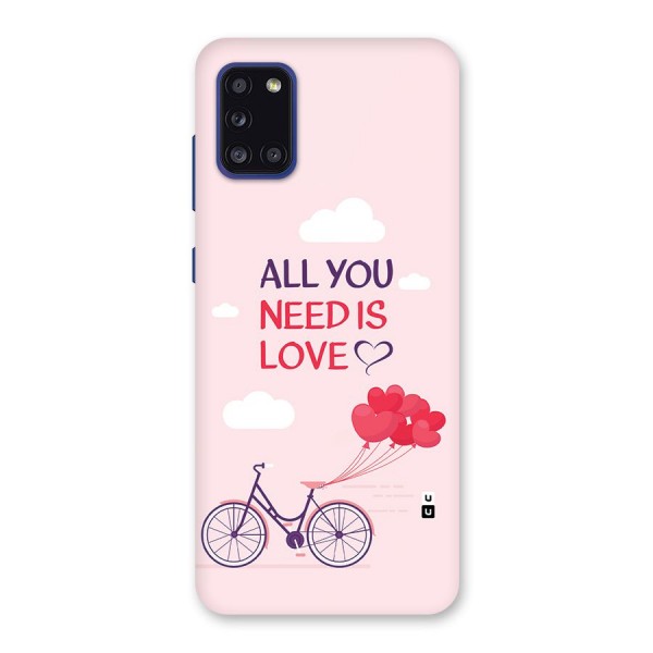 Cycle Of Love Back Case for Galaxy A31