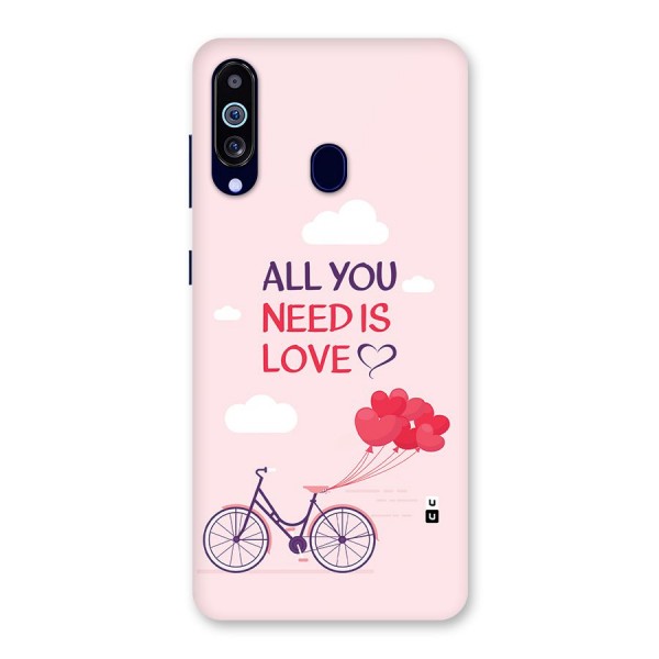 Cycle Of Love Back Case for Galaxy A60