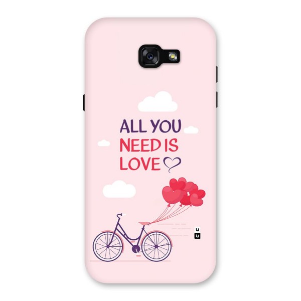 Cycle Of Love Back Case for Galaxy A7 (2017)