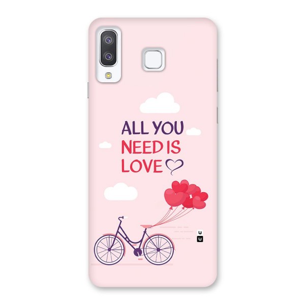 Cycle Of Love Back Case for Galaxy A8 Star