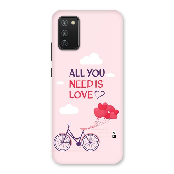 Cycle Of Love Back Case for Galaxy F02s