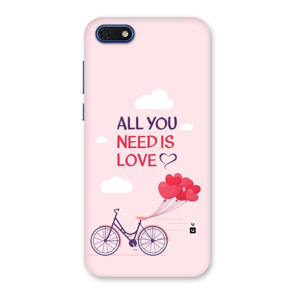 Cycle Of Love Back Case for Honor 7s