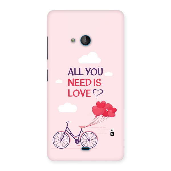 Cycle Of Love Back Case for Lumia 540