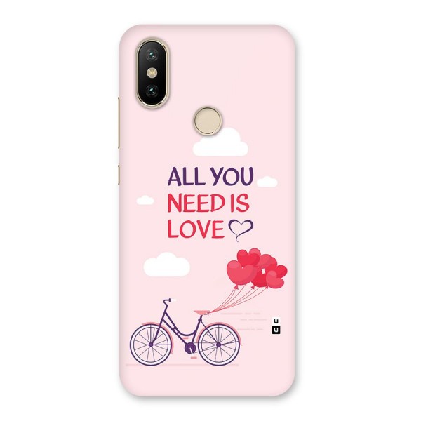 Cycle Of Love Back Case for Mi A2