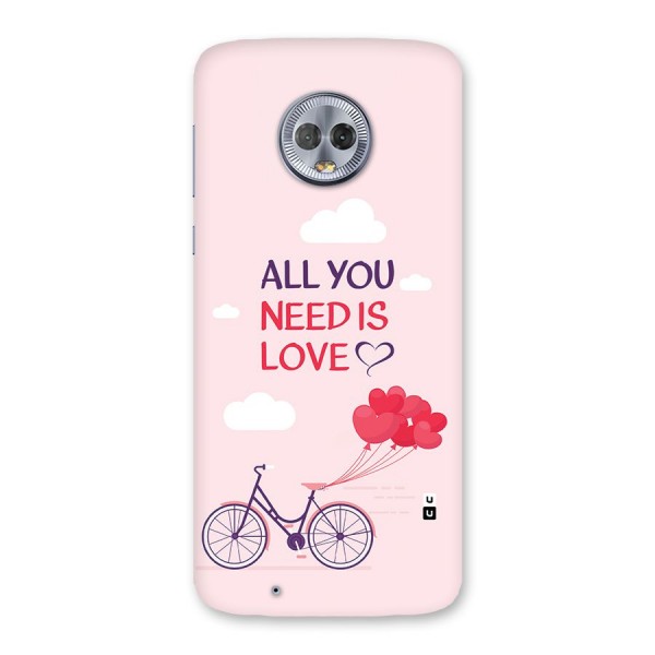 Cycle Of Love Back Case for Moto G6