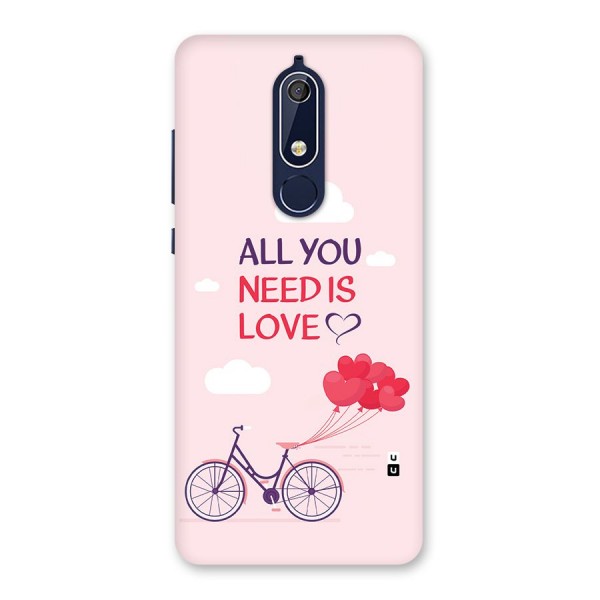 Cycle Of Love Back Case for Nokia 5.1