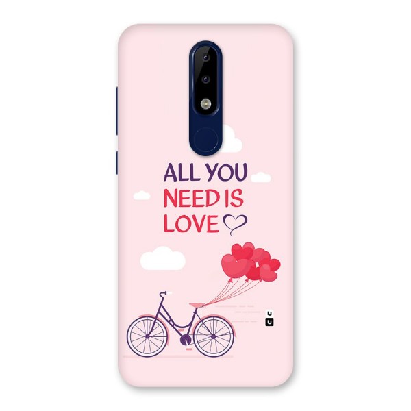 Cycle Of Love Back Case for Nokia 5.1 Plus