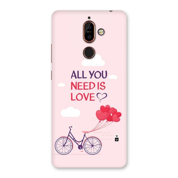 Cycle Of Love Back Case for Nokia 7 Plus