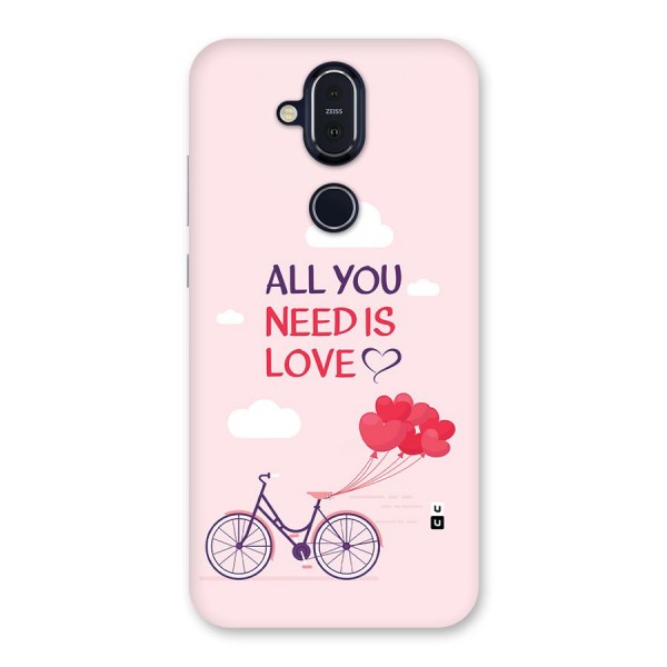 Cycle Of Love Back Case for Nokia 8.1