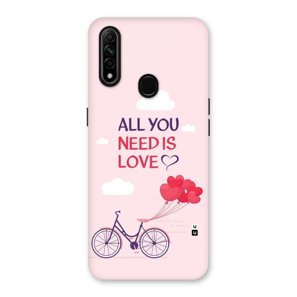 Cycle Of Love Back Case for Oppo A31