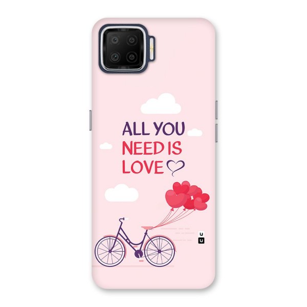 Cycle Of Love Back Case for Oppo F17