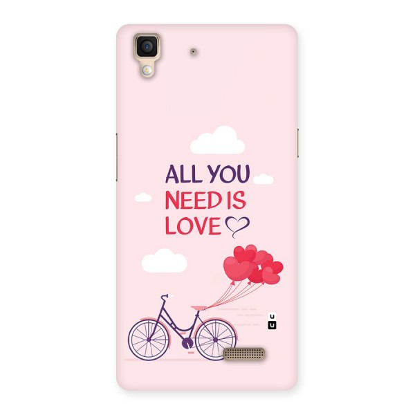 Cycle Of Love Back Case for Oppo R7