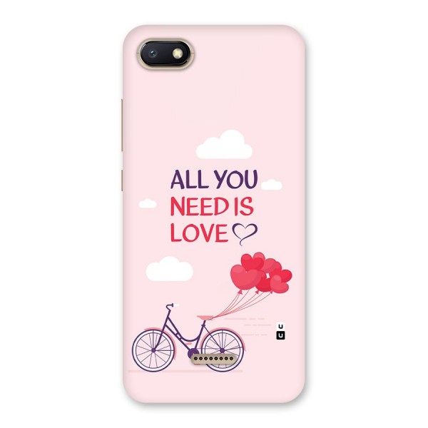 Cycle Of Love Back Case for Redmi 6A