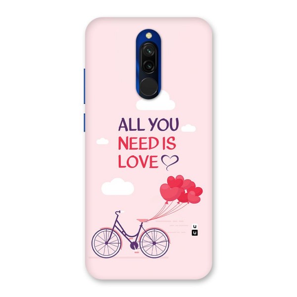 Cycle Of Love Back Case for Redmi 8