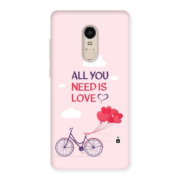 Cycle Of Love Back Case for Redmi Note 4