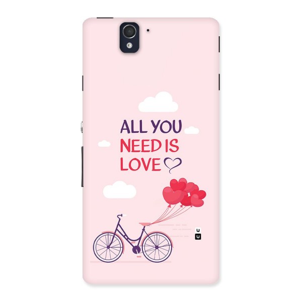 Cycle Of Love Back Case for Xperia Z