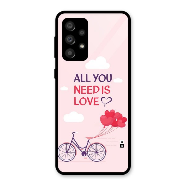 Cycle Of Love Glass Back Case for Galaxy A32