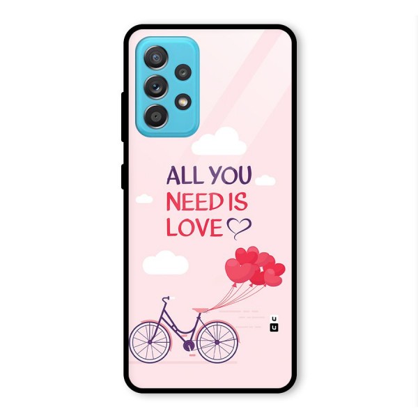 Cycle Of Love Glass Back Case for Galaxy A52