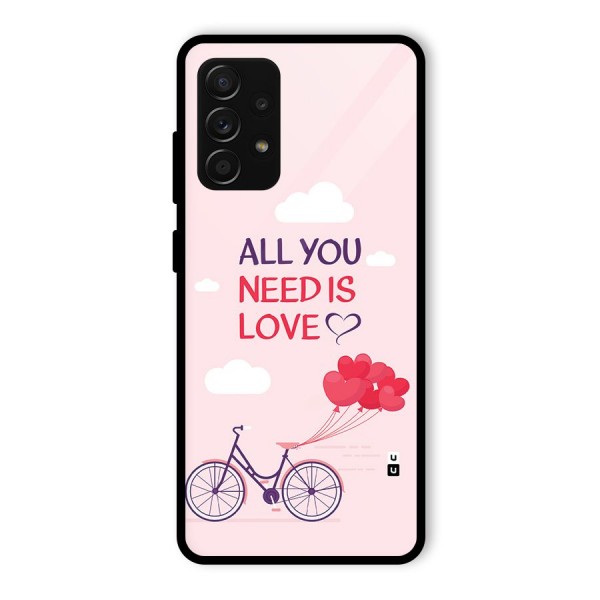 Cycle Of Love Glass Back Case for Galaxy A53 5G